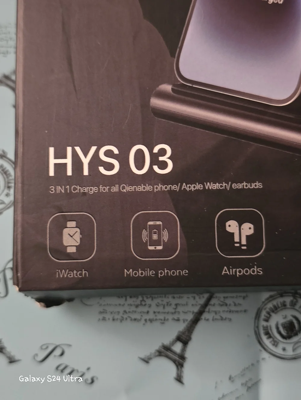 Fast Wireless Charger For Apple iphone, Watches, & Earbuds NEW In Box